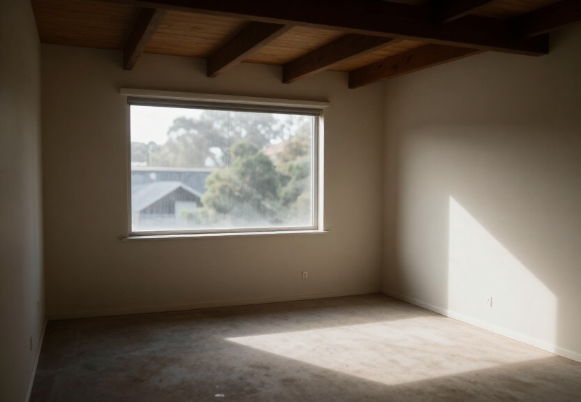 Ceiling batts in a brick veneer home
